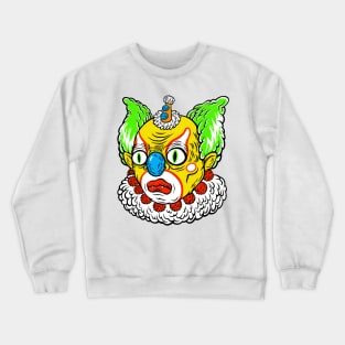 Green Wig the Clown Crewneck Sweatshirt